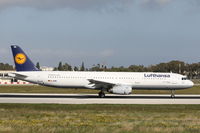 D-AIRD @ LMML - A321 D-AIRD Lufthansa - by Raymond Zammit