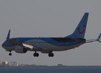 OO-JEF @ GCRR - Landing on Lanzarote airport - by Willem Göebel