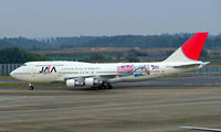 JA8185 @ RJAA - Boeing 747-346 [23969] (Japan Asia Airways) Tokyo-Narita~JA 07/11/2005