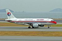 B-2334 @ VHHH - Airbus A319-112 [1386] (China Eastern) Hong Kong International~B 31/10/2005 - by Ray Barber