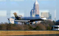 N705PS @ KCLT - Landing CLT - by Ronald Barker