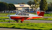 N8948U @ KRHV - Locally-based 1965 Beechcraft S35 Bonanza clear of 31R taxing to the Lafferty Aircraft Sales hangar at Reid Hillview Airport, San Jose, CA. - by Chris Leipelt
