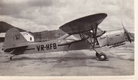 VR-HFB @ OOOO - Recently discovered photograph. - by Graham Reeve
