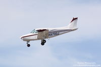 N4780J @ KVNC - Beechcraft Musketeer (N4780J) arrives at Venice Muncipal Airport - by Donten Photography
