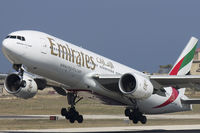 A6-EMG @ LMML - Runway 31 - by Roberto Cassar