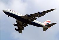 G-BNLH @ EGLL - Boeing 747-436 [23908] (British Airways) Home~G 17/08/2009. On approach 27R. - by Ray Barber