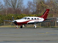 N10DK @ EGLK - Piper PA-46-350P Malibu Mirage at Blackbushe. - by moxy