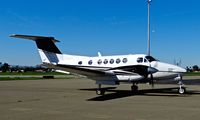 N568TT @ KRHV - Pacific Crest Air LLC (Modesto, CA) Beechcraft King Air B200 taxing to the Nice Air helipads at Reid Hillview Airport, San Jose, CA. - by Chris Leipelt