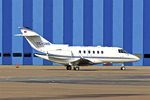 TC-DMR @ EGGW - Hawker Beechcraft Corp HAWKER 900XP, c/n: HA-0170 at Luton - by Terry Fletcher