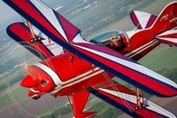 N260CM @ KJWY - Big Q Aviation's Pitts S2-B - by Lynn Cromer