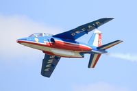 E119 @ LFOT - Dassault-Dornier Alpha Jet E (F-UGFE), Athos 08 of Patrouille de France 2015, On display, Tours-St Symphorien Air Base 705 (LFOT-TUF) Open day 2015 - by Yves-Q