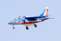 E162 @ LFOT - Dassault-Dornier Alpha Jet E (F-TERJ), Athos 02 of Patrouille de France 2015, Short approach rwy 02, Tours-St Symphorien Air Base 705 (LFOT-TUF) Open day 2015 - by Yves-Q