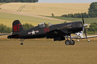 D-FCOR @ EGSU - Duxford Flying Legends 2015.