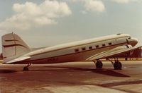 N168LG @ LNA - Sitting on the line in the'80s - by Randall Wagner