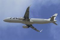 OH-LZK @ LFPG - Airbus A321-231, Take off Rwy 27L, Roissy Charles De Gaulle Airport (LFPG-CDG) - by Yves-Q