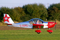 G-OSPD @ EGML - Evektor EV-97 TeamEuroStar UK [2003-1708] Damyns Hall, Essex~G 11/10/2008 - by Ray Barber