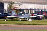 N2121T @ EGMC - Grumman-American AA-5B Tiger [AA5B-1031] Southend~G 11/10/2008 - by Ray Barber