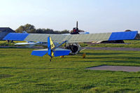 G-MZHS @ EGML - Thruster Sprint T-600T [9077-T600T-013] Damyns Hall, Essex~G 11/10/2008 - by Ray Barber