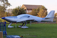 D-MDMM @ EGML - Impulse TR.360 [Unknown] Damyns Hall, Essex~G 11/10/2008. Seen here with wheel spats. - by Ray Barber