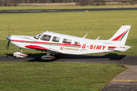 G-SIMY @ EGCV - G-SIMY at Sleap Airfield.