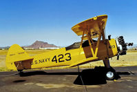 N52558 @ KFFZ - Boeing Stearman PT-17 Kaydet [75-4894] Mesa-Falcon Field~N 17/10/1998 - by Ray Barber