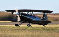 G-BSZB @ EGFH - Resident biplane. - by Roger Winser