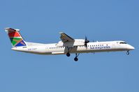 ZS-YBP @ FAJS - SA Express DHC8 arriving. - by FerryPNL