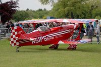 N51PS @ LFFQ - Aviat Pitts S-2C Special, Static display, La Ferté-Alais airfield (LFFQ) Airshow 2015 - by Yves-Q