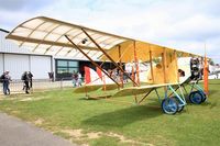 F-AZMB @ LFFQ - Caudron G.3, Static display, La Ferté-Alais airfield (LFFQ) Airshow 2015 - by Yves-Q