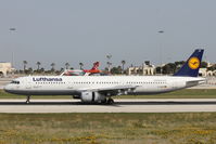 D-AISP @ LMML - A321 D-AISP Lufthansa - by Raymond Zammit