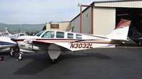 N3032L @ KRHV - Locally-based 1999 Beechcraft B36TC Bonanza parked in front of the Lafferty Aircraft Sales hangar at Reid Hillview Airport, San Jose, CA. It's for sale at the time of this upload. - by Chris Leipelt