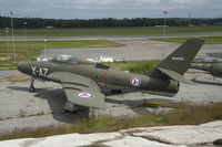 52-8723 @ ENTO - Aircraft X-AZ displayed at Torp Norway