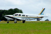 SE-KZT @ EGBP - Piper PA-32R-301 Saratoga SP [32R-8213012] Kemble~G 11/07/2004 - by Ray Barber