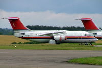 I-FLRE @ EGBP - I-FLRE   BAe 146-200 [E2210] (Ex Meridiana) Kemble~G 11/07/2004. Stored pending sale. - by Ray Barber