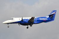 G-MAJB @ EGSH - Landing at Norwich. - by Graham Reeve