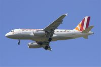 D-AGWY @ LFPG - Airbus A319-132, Short approach rwy 27R, Roissy Charles De Gaulle Airport (LFPG-CDG) - by Yves-Q