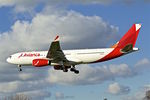 N968AV @ EGLL - 2009 Airbus A330-243, c/n: 1009 of Avianca at Heathrow - by Terry Fletcher