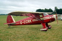 G-CCRK @ EGBP - Luscombe 8A Silvaire [3186] Home~G 02/07/2005 - by Ray Barber