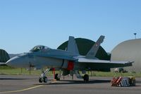 J-5020 @ LFSX - Swiss Air Force McDonnell Douglas FA-18C Hornet, Static display, Luxeuil-Saint Sauveur Air Base 116 (LFSX) Open day 2015 - by Yves-Q