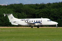 F-GLNH @ LSGG - Beech 1900D [UE-73] (Twin Jet) Geneva-International~HB 23/07/2004