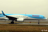 G-BYAY @ EGPF - Taxi for departure from Glasgow EGPF - by Clive Pattle