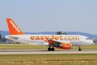 HB-JZV @ LFSB - Airbus A319-111, Lining up prior take off rwy 15, Bâle-Mulhouse-Fribourg airport (LFSB-BSL) - by Yves-Q