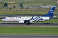 5Y-CYE @ FAJS - Kenya Airways B738 in Skyteam c/s taking-off from JNB. - by FerryPNL