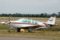 VH-KCI @ YESP - Beechcraft Bonanza parked at Esperance airport, Western Australia - by Van Propeller