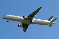 F-GTAJ @ EGLL - Airbus A321-211 [1476] (Air France) Home~G 09/05/2011. On approach 27R.