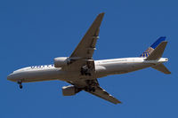 N78008 @ EGLL - Boeing 777-224ER [29478] (United Airlines) Home~G 10/05/2011. On approach 27R. - by Ray Barber