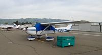 N6185K @ KRHV - Locally-based 1975 Cessna 150M back at its usual tie down after some heavy maintenance at Reid Hillview Airport, San Jose, CA. - by Chris Leipelt