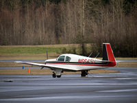 N6645U @ PLU - 1963 Mooney at Thun Field. - by Eric Olsen