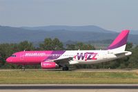 HA-LPM @ LFSB - Airbus A320-232, Taxiing to holding point rwy 15, Bâle-Mulhouse-Fribourg airport (LFSB-BSL) - by Yves-Q