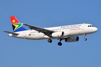 ZS-SZG @ FAJS - SAA A320 arriving. - by FerryPNL